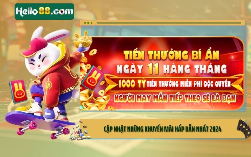 Cập nhật những khuyến mãi hấp dẫn nhất 2024