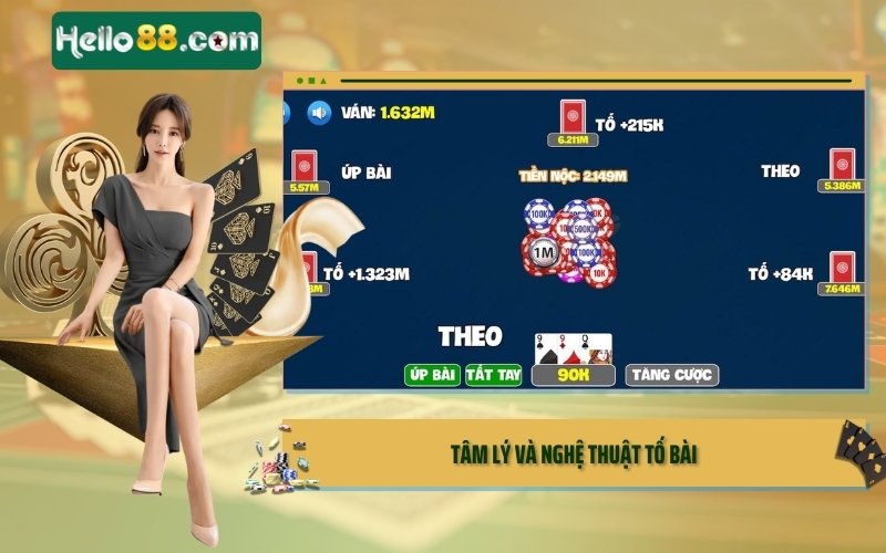 Tâm lý và nghệ thuật tố bài